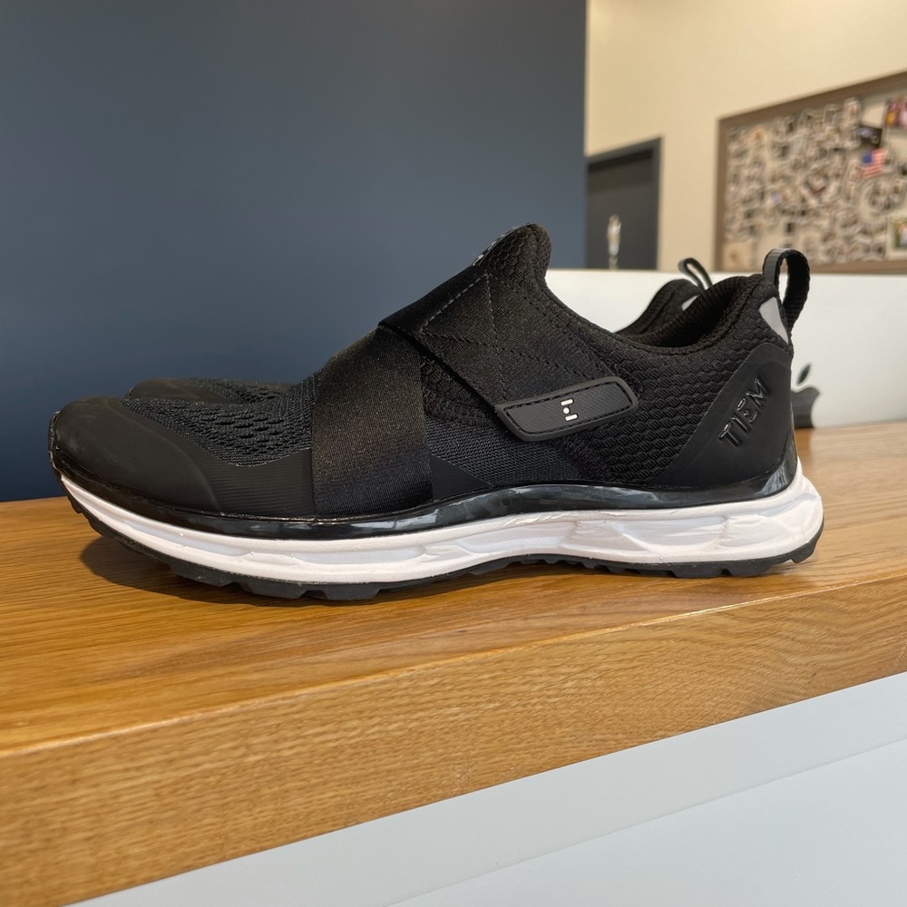 Black TIEM Cycling Shoes